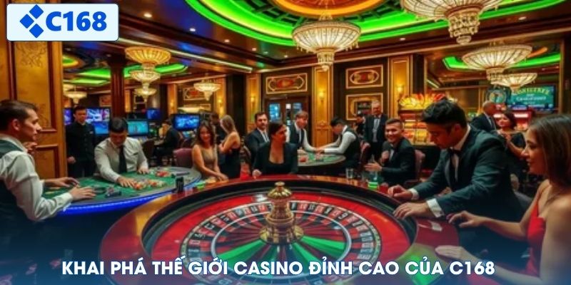 Khai phá thế giới Casino đỉnh cao của C168